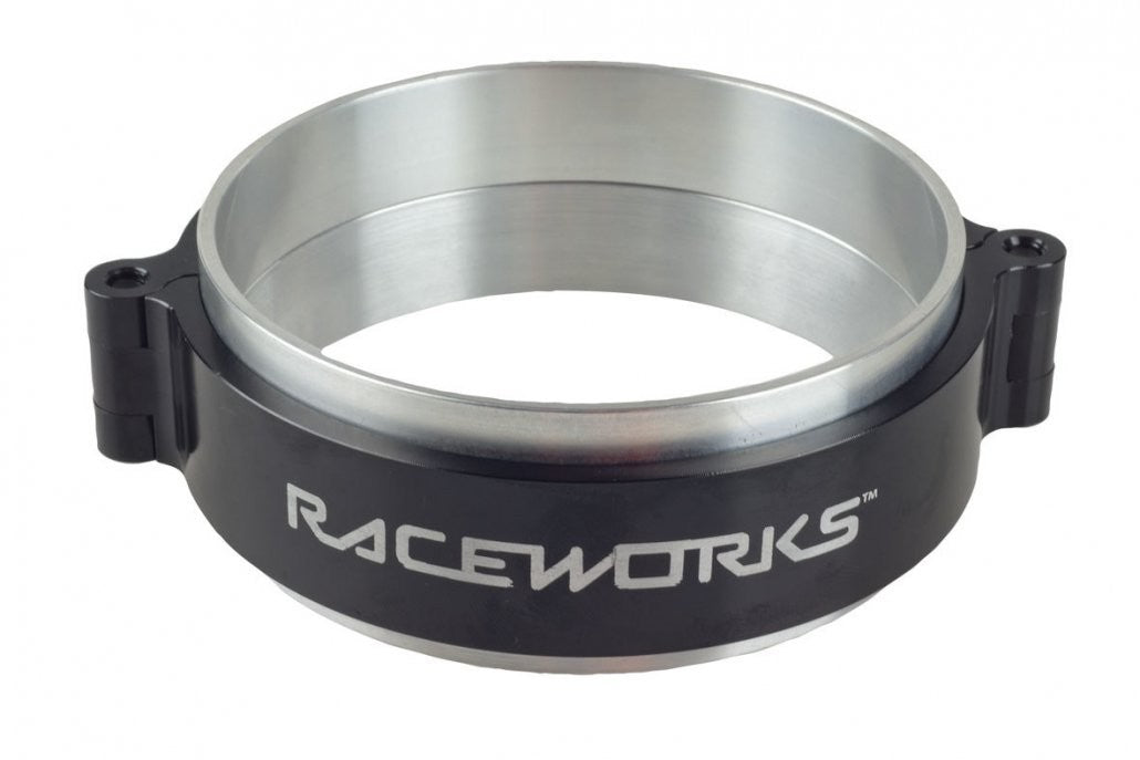 RACEWORKS 5" (127mm) ALUMINIUM INTERCOOLER PIPE CLAMP - BLACK