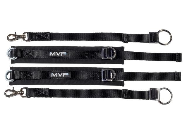 MVP BLACK ARM RESTRAINTS SFI APPROVED