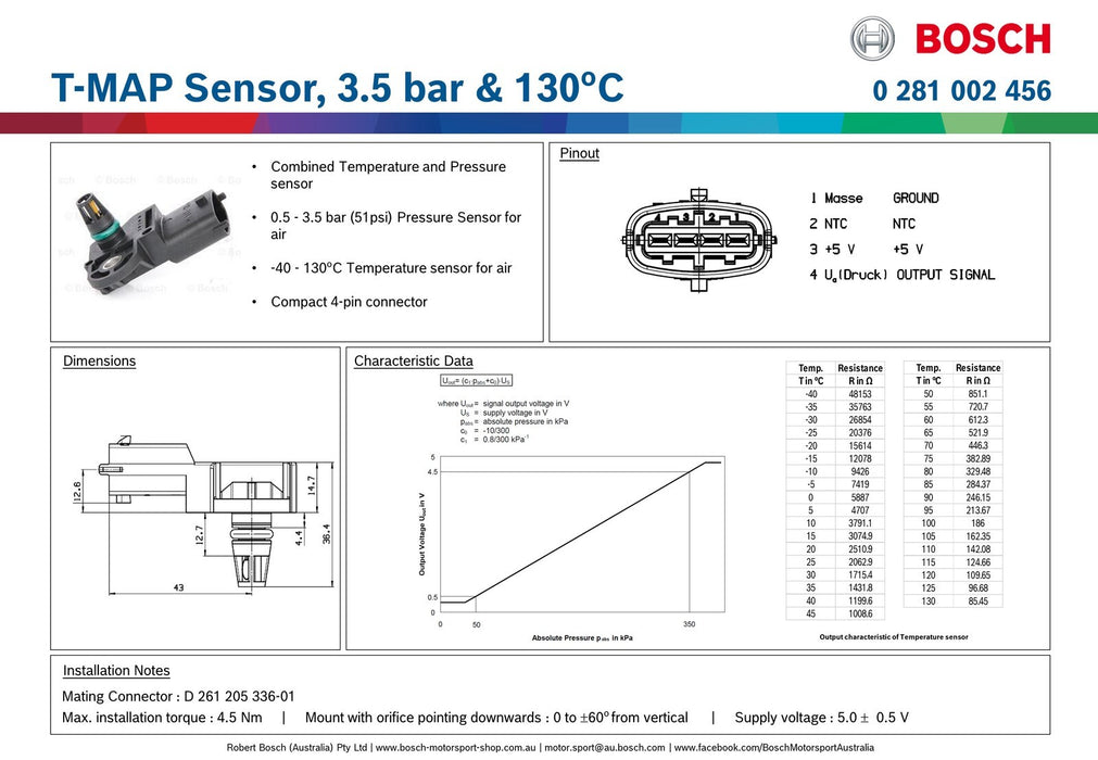 Sensore Pressione Collettore Aspirazione BOSCH - Ricambio Auto, Per VW, Fiat, Mercedes - Foto 9