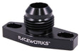  RWF-465-01BK- Turbo Drain Adapter An-10 Male Universal 38-44Mm Slotted 
