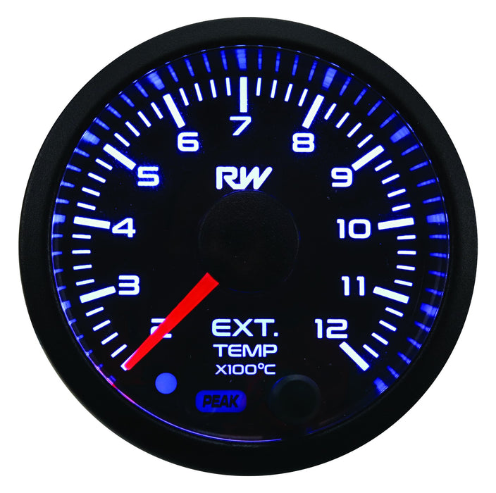 RACEWORKS 52MM ELECTRONIC EGT GAUGE KIT 0-900°C