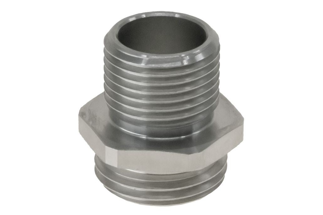RACEWORKS 13/16" - 16 STAINLESS OIL FILTER  MALE OIL FILTER INSERT ADAPTER
