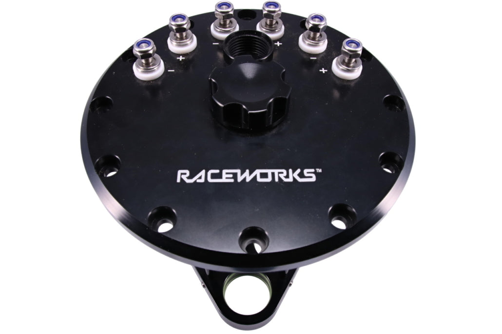 ALY-195BK RACEWORKS FUEL CELL SINGLE / TWIN / TRIPLE PUMP HANGER WITH ...