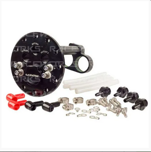 Raceworks Single/Twin Fuel Pump Hanger - Suit 39-40MM Pumps 