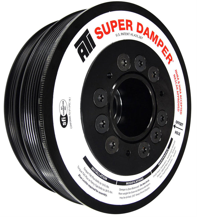 Super Damper Harmonic Balancer 7.425" Dia. SFI Approved Suit GM LS Series LS1/LS2/LS3/LS6