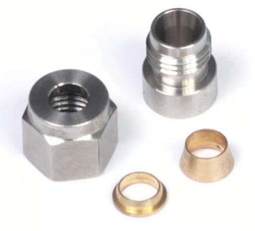1/4" Stainless Steel Weld-on Kit