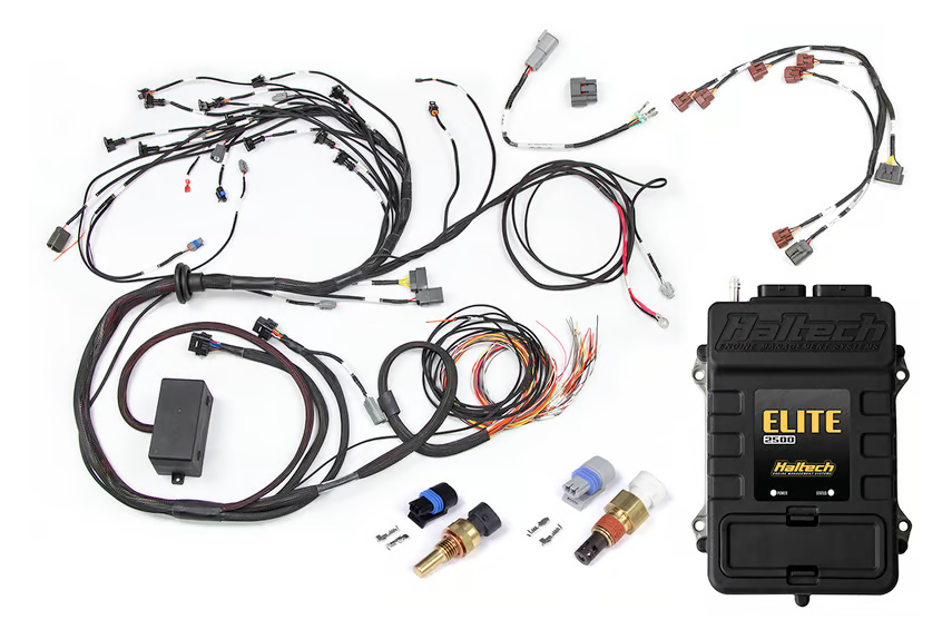 Elite 2500 + Terminated Engine Harness for Nissan RB Twin Cam With Series 1 (early) ignition type sub harness  