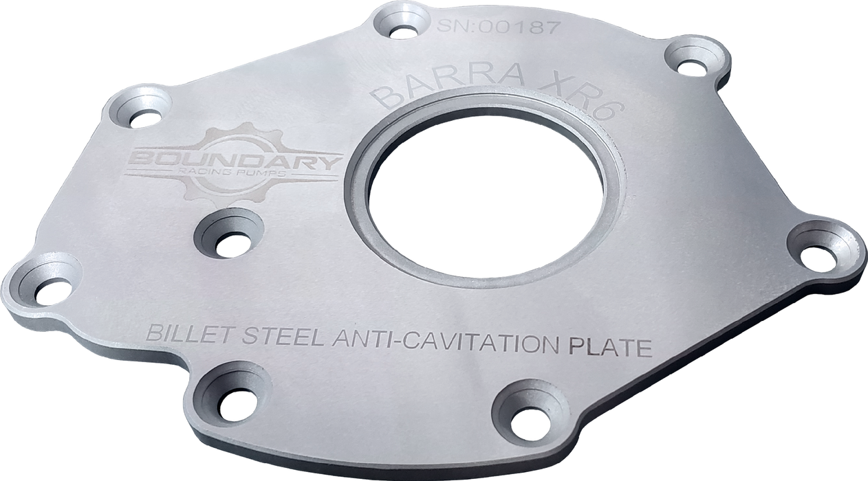 BOUNDARY BILLET BACKING PLATE SUIT FORD BARRA