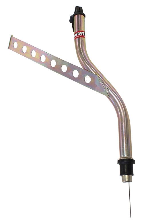 HTHP7438LS - HUGHES LOCKING TRANSMISSION DIPSTICK SHORT FITS GM POWERGLIDE 