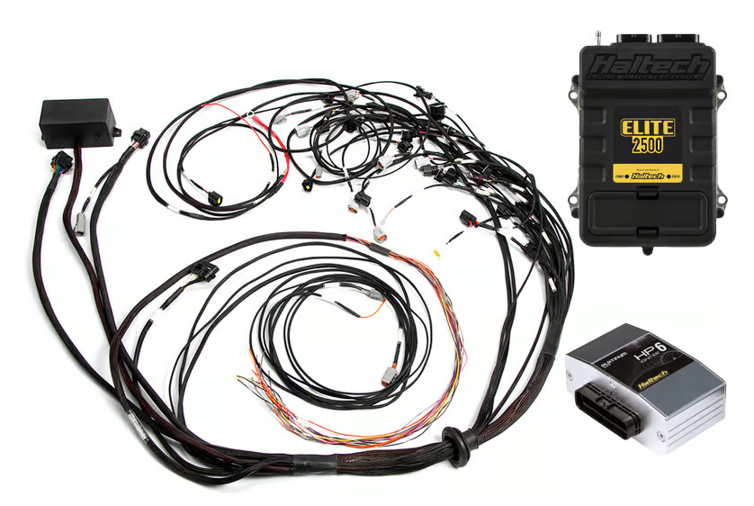 Elite 2500 + Terminated Harness Kit For Ford Falcon FG Barra 4.0L I6 