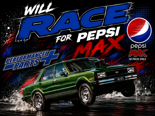 PERFORMANCE PARTS PLUS PEPSI CORTINA T-SHIRT  SMALL