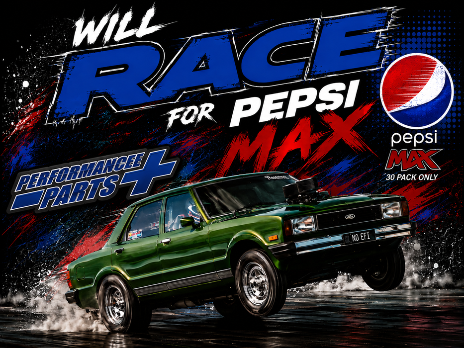 PERFORMANCE PARTS PLUS PEPSI CORTINA T-SHIRT  SMALL