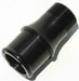 WP1150s-Inlet Fitting For 100 Series Electric Water Pumps Black Finish1-1/2" hose connection