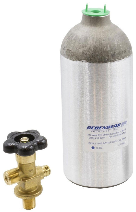 CO2 BOTTLE WITH VALVE