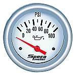 SPECO METER PRO SERIES 2-5/8" ELECTRIC OIL PRESSURE GAUGE 0-100psi
