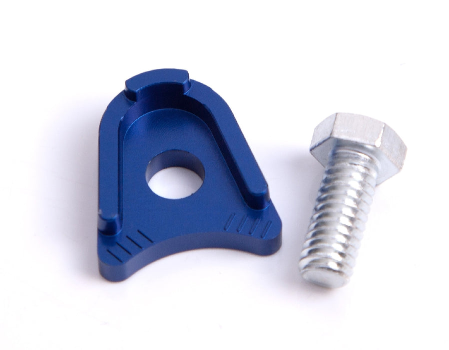 BILLET DISTRIBUTOR HOLD DOWN CLAMP, BLUE SUITS FORD 289-351W