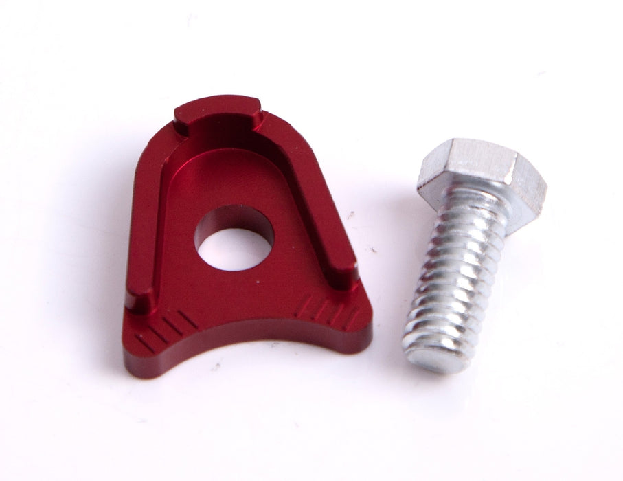BILLET DISTRIBUTOR HOLD DOWN CLAMP, RED SUITS FORD 289-351W