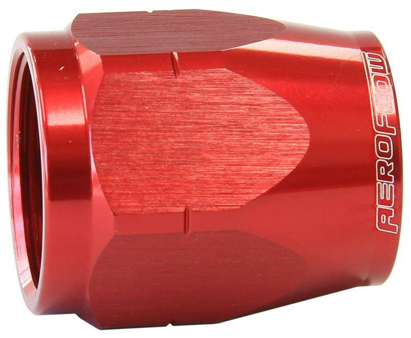 CUTTER STYLE HOSE END SOCKET -06 RED