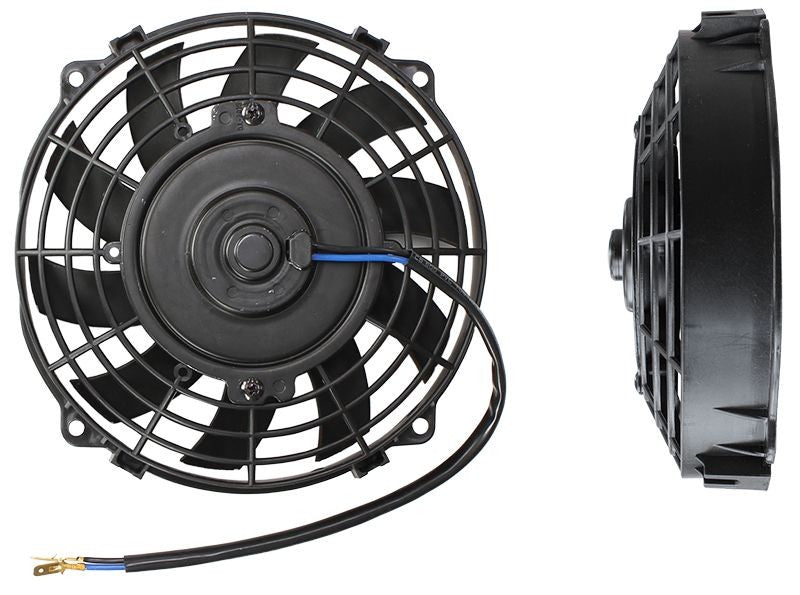 7" ELECTRIC THERMO FAN, CURVED BLADES (550cfm)