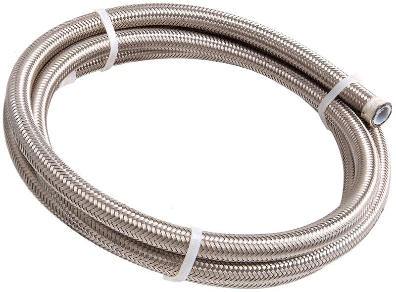 800 SERIES NYLON STAINLESS STEEL AIR CONDITIONING HOSE #6 2 METRE LENGTH