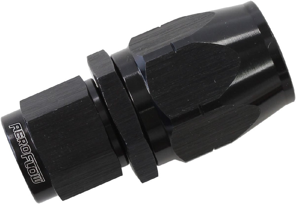 550 SERIES CUTTER STYLE ONE-PIECE STRAIGHT STEPPED HOSE END SUITS 100 & 450 SERIES HOSE -6AN TO -8 HOSE BLACK