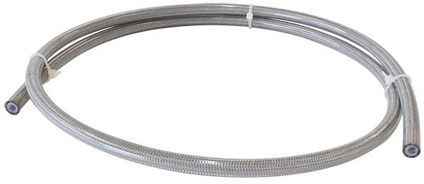 200 SERIES PTFE (Teflon®) STAINLESS STEEL COATED BRAIDED HOSE -3AN 15 METRE LENGTH