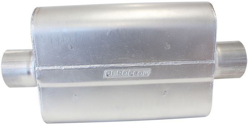 AEROFLOW 5000 SERIES MUFFLERS - CENTER INLET/CENTRE OUTLET - 2-1/2" IN, 2-1/2" OUT