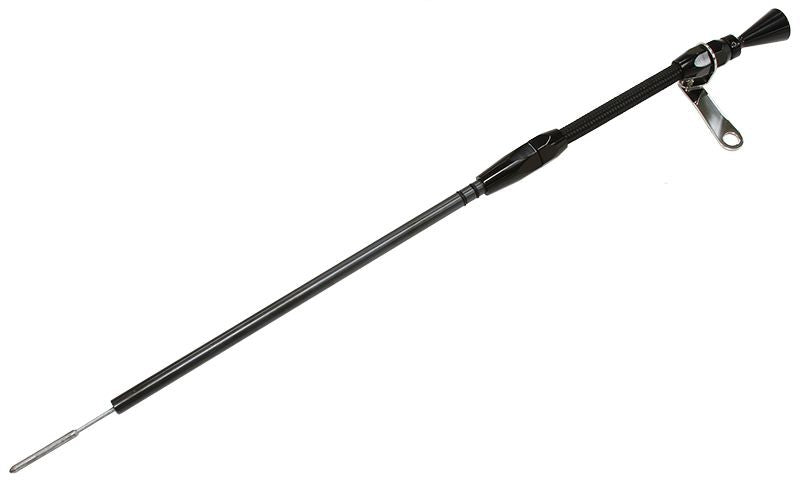 STAINLESS STEEL FLEXIBLE ENGINE DIPSTICK SUIT FORD 302-351C - BLACK