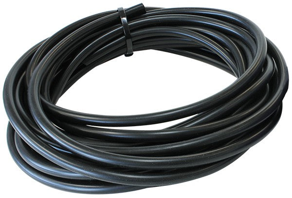 GLOSS BLACK SILICONE VACUUM HOSE 1/8" (3mm) I.D 1.5M LENGTH