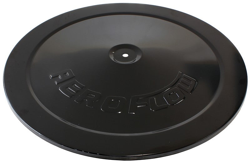 AIR CLEANER TOP PLATE ONLY 14" - BLACK