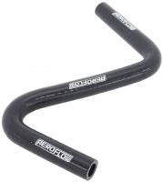 GLOSS BLACK SILICONE Z BEND HEATER HOSE 1/2" (13mm) I.D