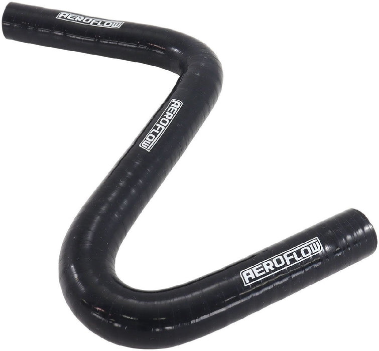 GLOSS BLACK SILICONE Z BEND HEATER HOSE 3/4" (19mm) I.D