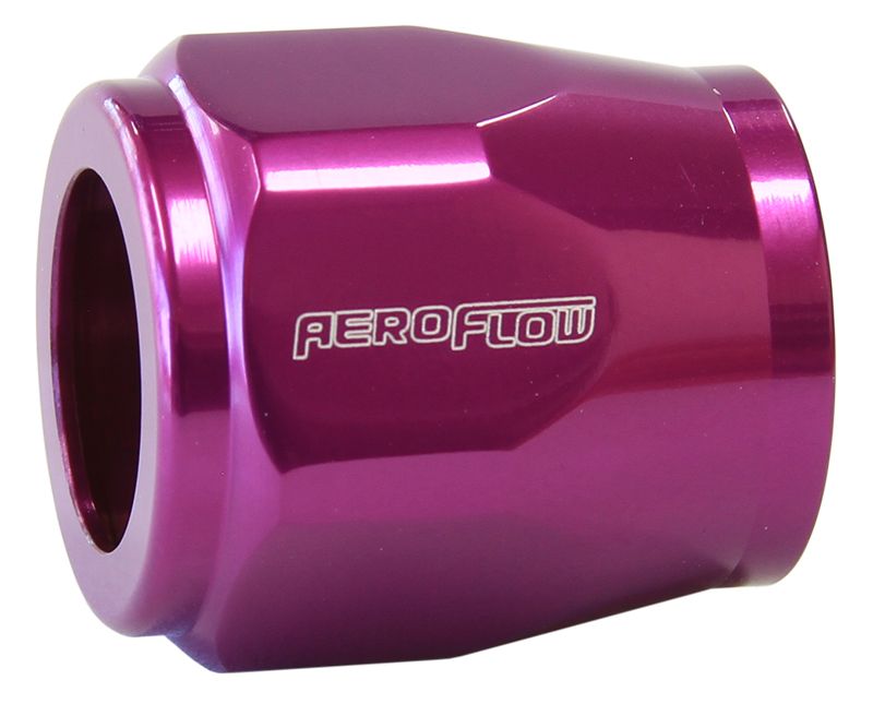 CUTTER STYLE HOSE END SOCKET -08 PURPLE