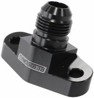20° TURBO DRAIN ADAPTER -10AN, 50.8mm BOLT CENTRE WITH ORING SEAL