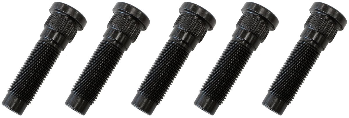 WHEEL STUDS 1/2" .610" KNURLE 5PK