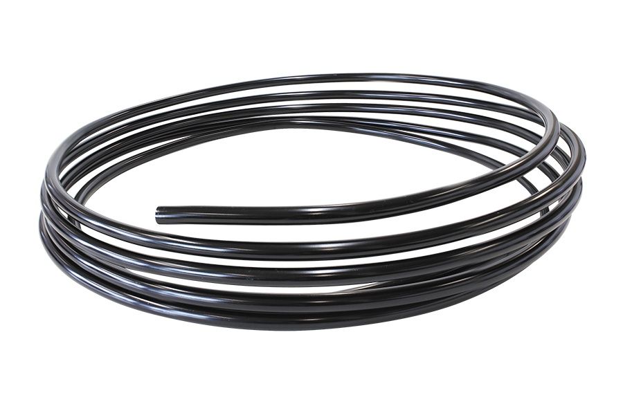 ALUMINIUM FUEL LINE 5/8" (15.9mm) BLACK ANODISED 25ft (7.6m) LENGTH ROLL