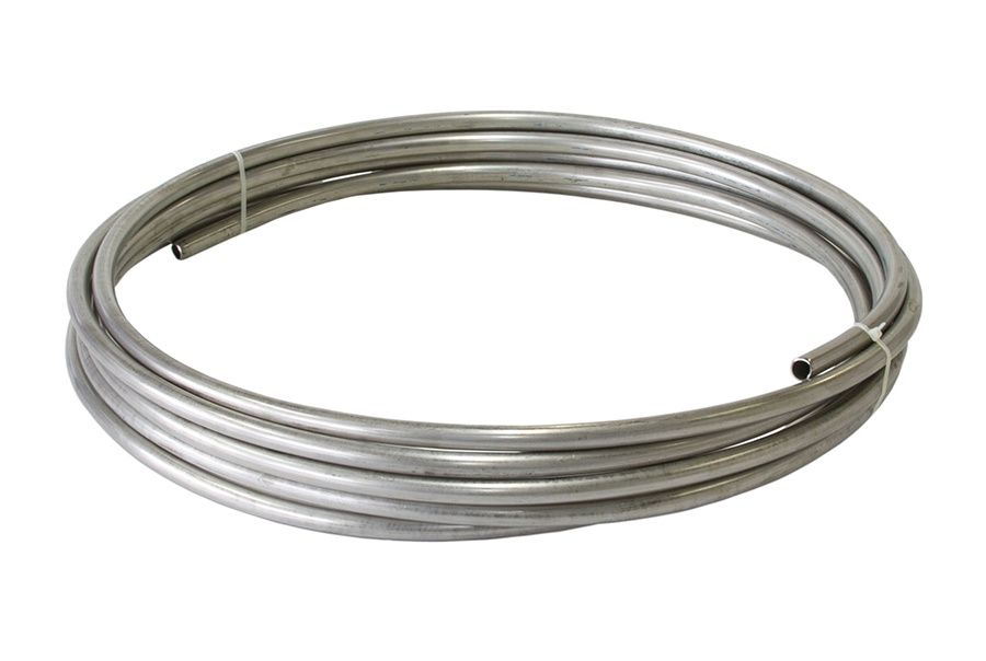 STAINLESS STEEL FUEL LINE 1/2" (12.7mm) 25ft (7.6)