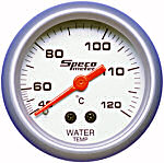 SPECO METER SPORTS SERIES 2" MECHANICAL WATER TEMPERATURE GAUGE 40-120°C