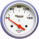 SPECO METER SPORTS SERIES 2" ELECTRIC WATER TEMPERATURE GAUGE 40-120°C